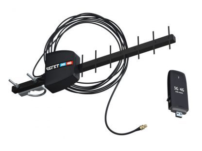 ЧЕГЕТ 3G/4G (790-850, 1800-2700 мГц) - Антенна наружная для усиления сигнала